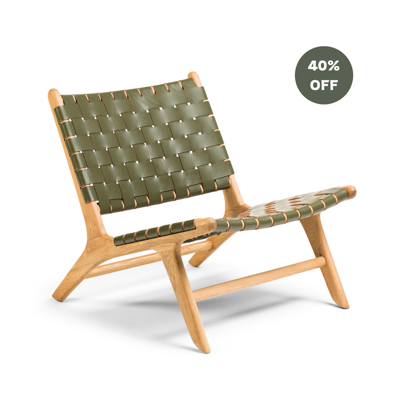 Tanner Armchair Olive Clearance