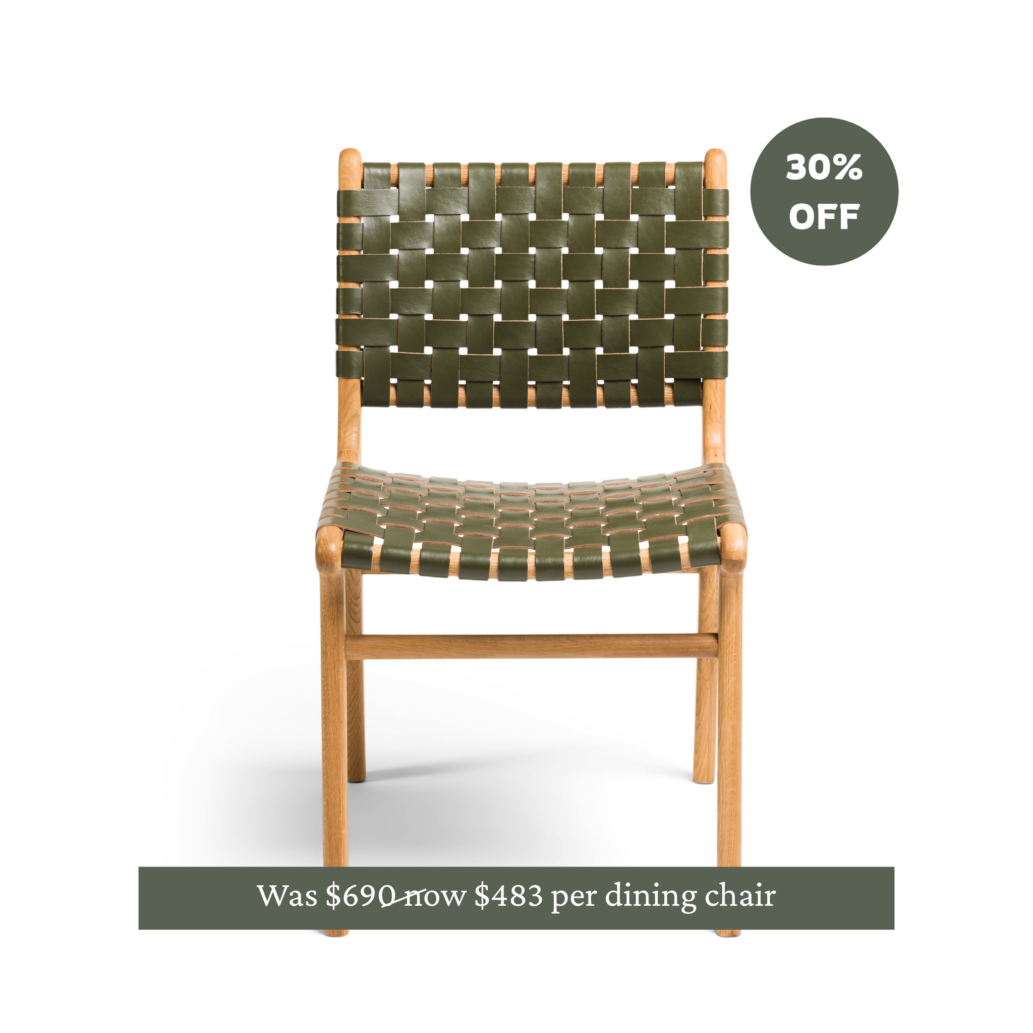 Tanner Dining- Olive (set of 4) - clearance