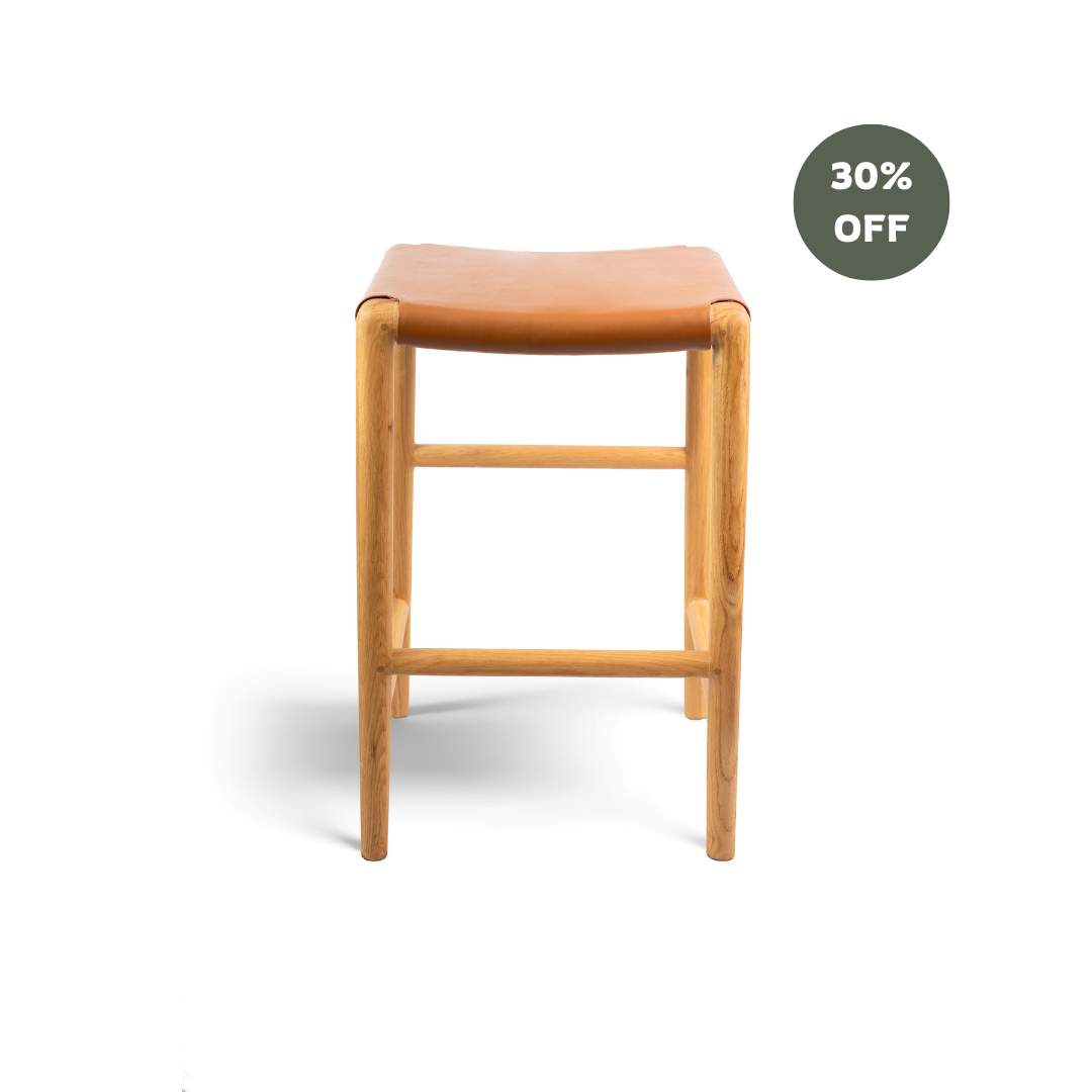 Spensley Stool Tan - Clearance