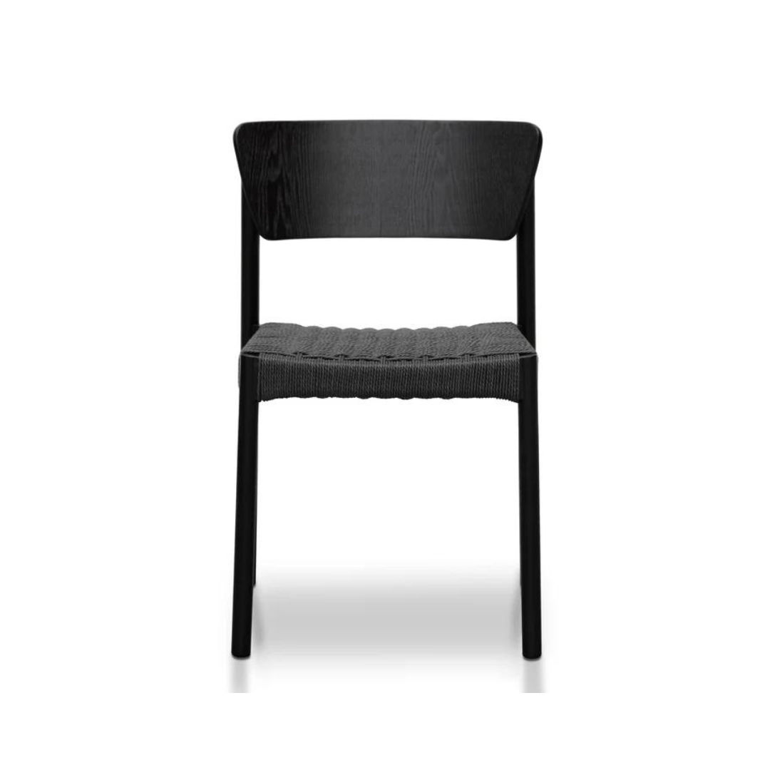 Niels dining chair - Black